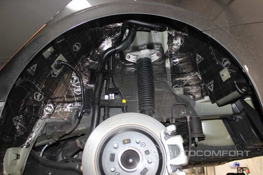Шумоизоляция колесных арок KIA K5 (III)